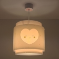 Dalber 76012S - Lasten kattokruunu BABY DREAMS 1xE27/15W/230V vaaleanpunainen