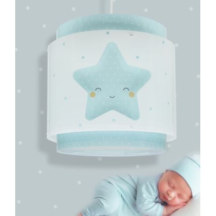 Dalber 76012T - Lasten kattokruunu BABY DREAMS 1xE27/15W/230V sininen