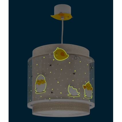Dalber 76872 - Lasten kattokruunu BABY CHICK 1xE27/15W/230V