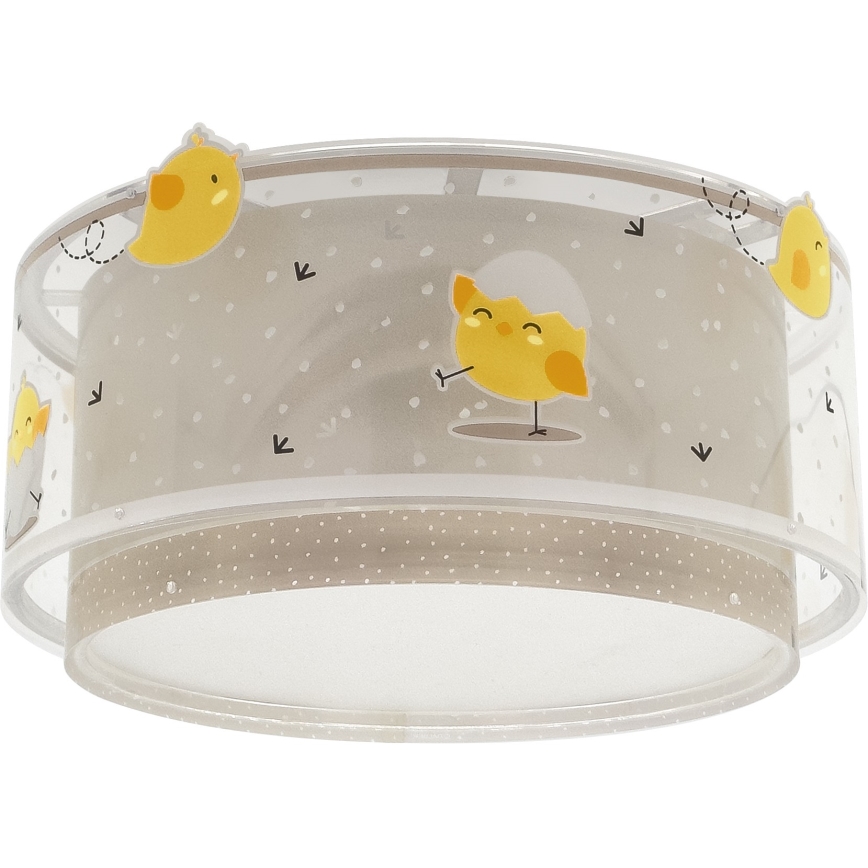 Dalber 76876 - Lasten kattovalaisin BABY CHICK 2xE27/15W/230V