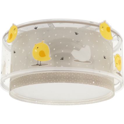 Dalber 76876 - Lasten kattovalaisin BABY CHICK 2xE27/15W/230V