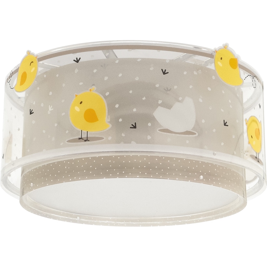 Dalber 76876 - Lasten kattovalaisin BABY CHICK 2xE27/15W/230V