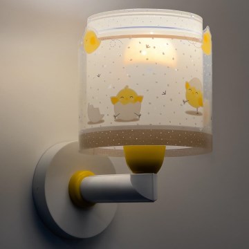 Dalber 76879 - Lasten seinävalaisin BABY CHICK 1xE27/15W/230V