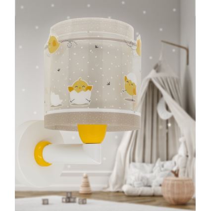 Dalber 76879 - Lasten seinävalaisin BABY CHICK 1xE27/15W/230V
