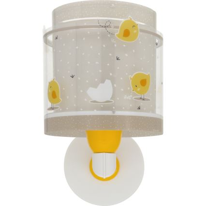 Dalber 76879 - Lasten seinävalaisin BABY CHICK 1xE27/15W/230V