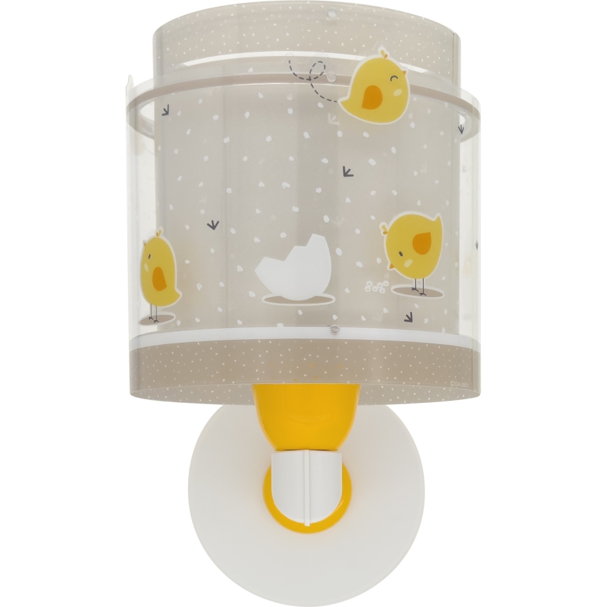 Dalber 76879 - Lasten seinävalaisin BABY CHICK 1xE27/15W/230V