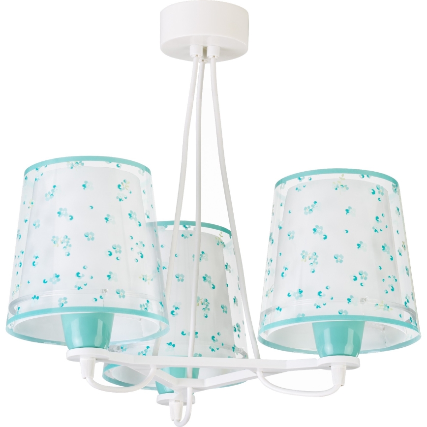 Dalber 81177H - Lasten kattokruunu DREAM FLOWERS 3xE27/60W/230V