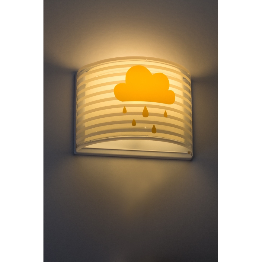 Dalber 81198E - Lasten seinävalaisin LIGHT FEELING 1xE27/60W/230V