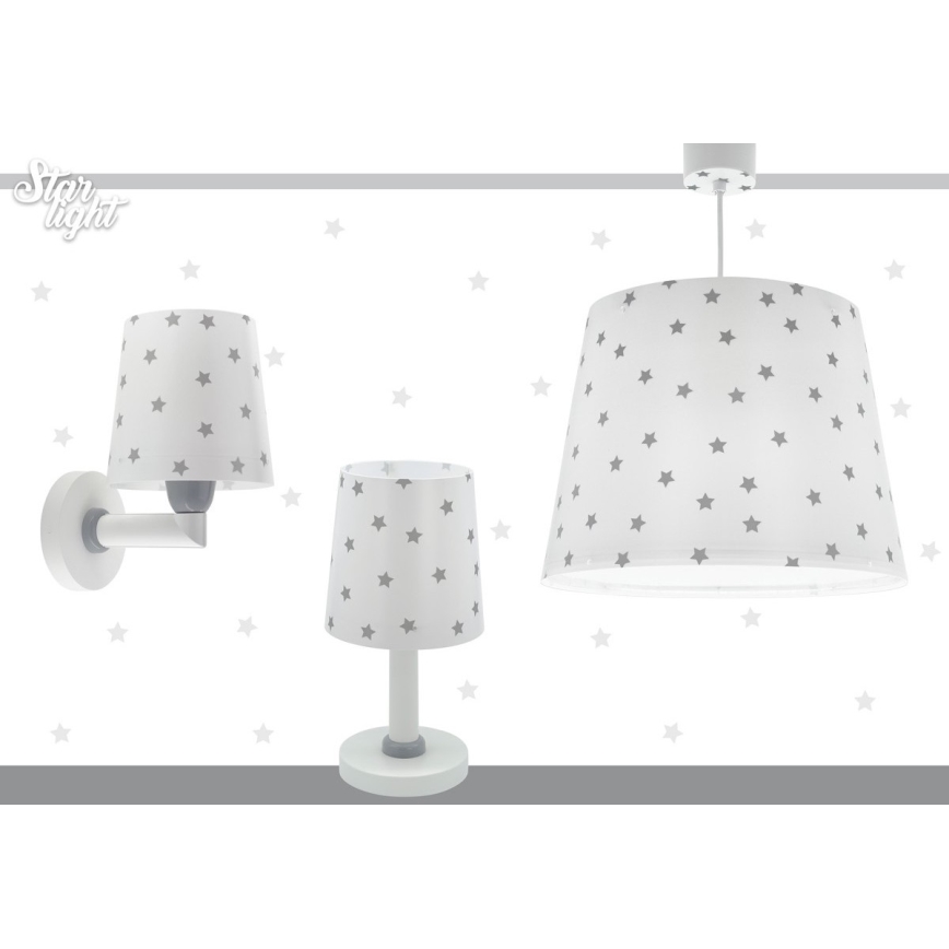 Dalber 82211B - Lasten lamppu STAR LIGHT 1xE14/40W/230V valkoinen