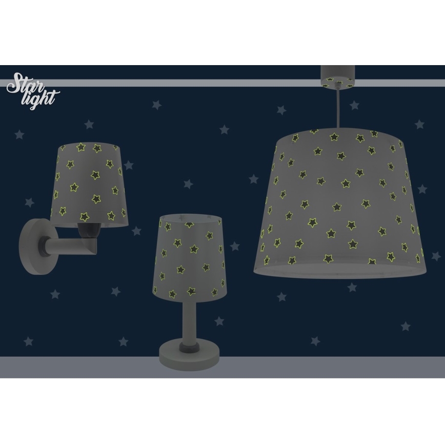 Dalber 82211B - Lasten lamppu STAR LIGHT 1xE14/40W/230V valkoinen