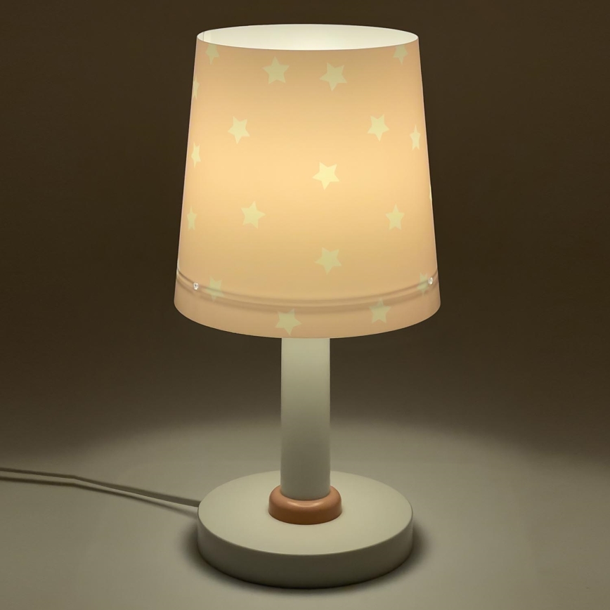 Dalber 82211S - Lasten lamppu STAR LIGHT 1xE14/40W/230V pinkki