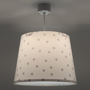 Dalber 82212B - Lasten kattokruunu STAR LIGHT 1xE27/60W/230V valkoinen