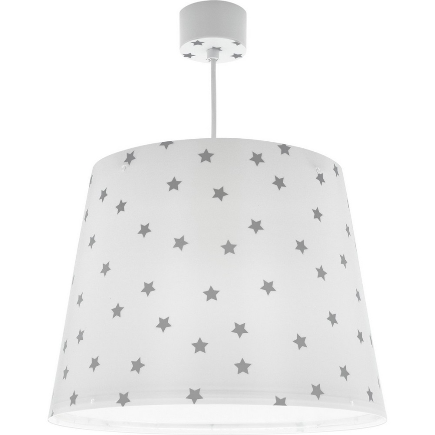 Dalber 82212B - Lasten kattokruunu STAR LIGHT 1xE27/60W/230V valkoinen