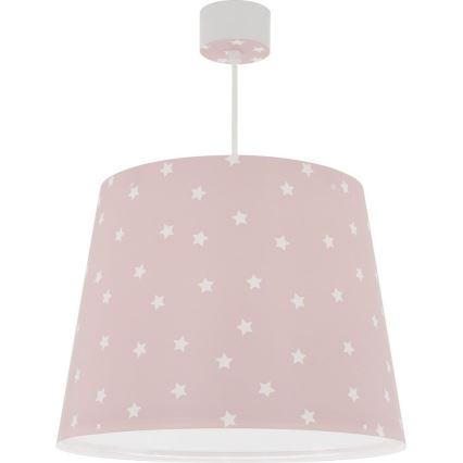 Dalber 82212S - Lasten kattokruunu STAR LIGHT 1xE27/60W/230V pinkki