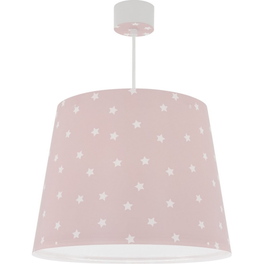 Dalber 82212S - Lasten kattokruunu STAR LIGHT 1xE27/60W/230V pinkki
