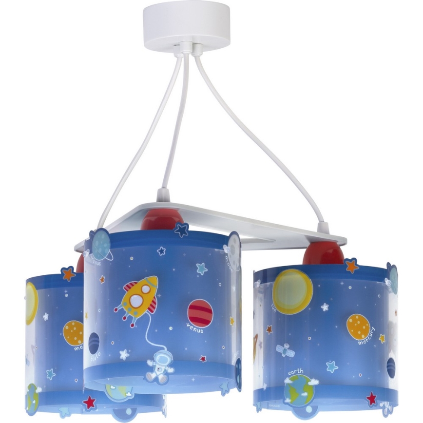 Dalber D-41344 - Lasten kattokruunu PLANETS 3xE27/60W/230V