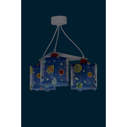 Dalber D-41344 - Lasten kattokruunu PLANETS 3xE27/60W/230V