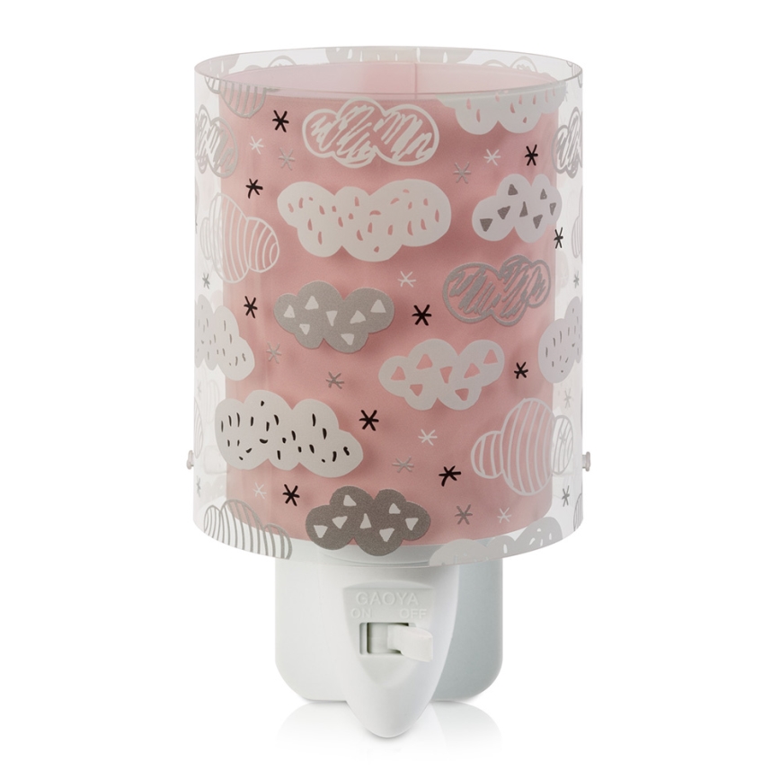 Dalber D-41415S - LED-yövalo CLOUDS 1xE14/0,3W/230V