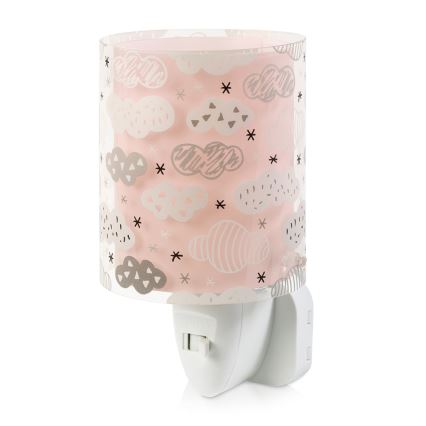Dalber D-41415S - LED-yövalo CLOUDS 1xE14/0,3W/230V