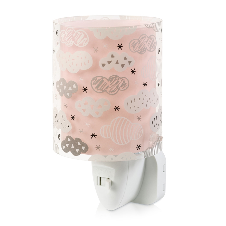 Dalber D-41415S - LED-yövalo CLOUDS 1xE14/0,3W/230V