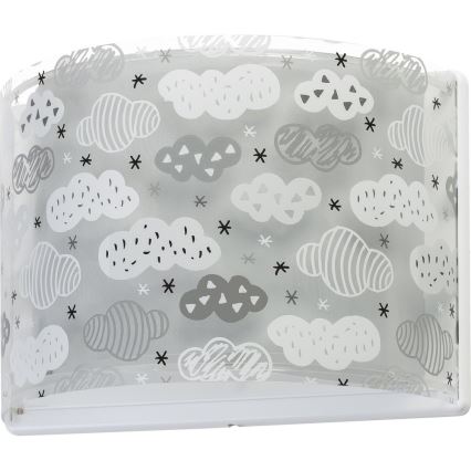 Dalber D-41418E - Lasten seinävalaisin CLOUDS 1xE27/60W/230V