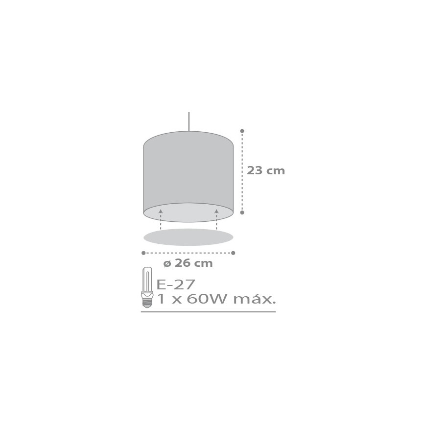 Dalber D-62012E - Lasten kattokruunu SWEET DREAM 1xE27/60W/230V