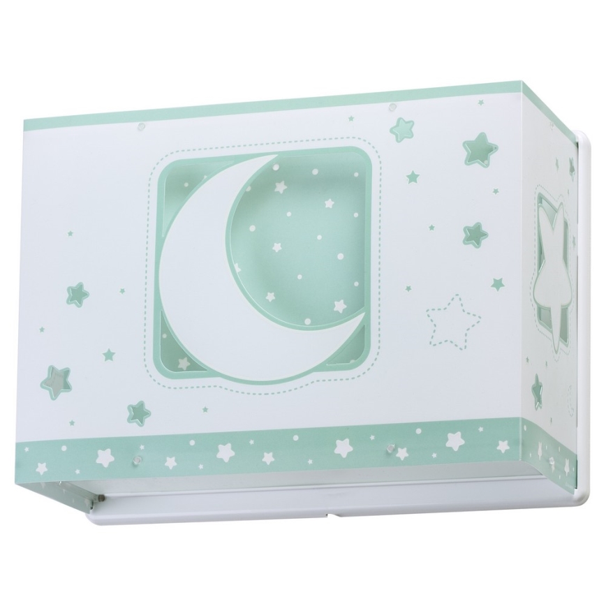 Dalber D-63238H - Lasten seinävalaisin MOONLIGHT 1xE27/60W/230V