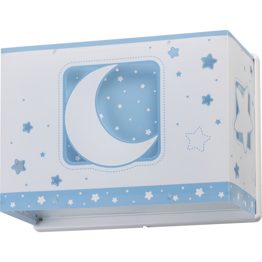 Dalber D-63238T - Lasten seinävalaisin MOONLIGHT 1xE27/60W/230V