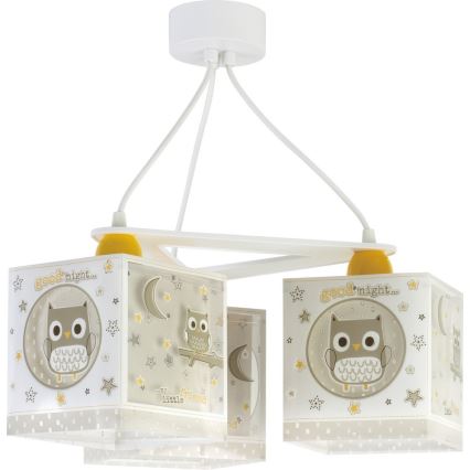 Dalber D-63394 - Lasten kattokruunu GOOD NIGHT 3xE27/60W/230V