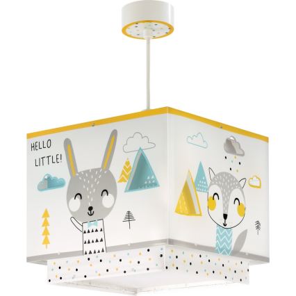 Dalber D-73242 - Lasten kattokruunu HELLO LITTLE 1xE27/15W/230V