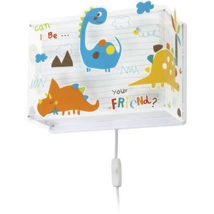 Dalber D-73458 - Lasten seinävalaisin DINOS 1xE27/60W/230V