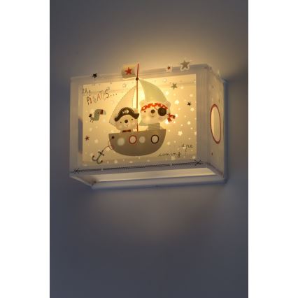 Dalber D-74558 - Lasten seinävalaisin PIRATES 1xE27/60W/230V