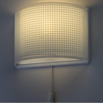 Dalber D-80228T - Lasten seinävalaisin VICHY 1xE27/60W/230V