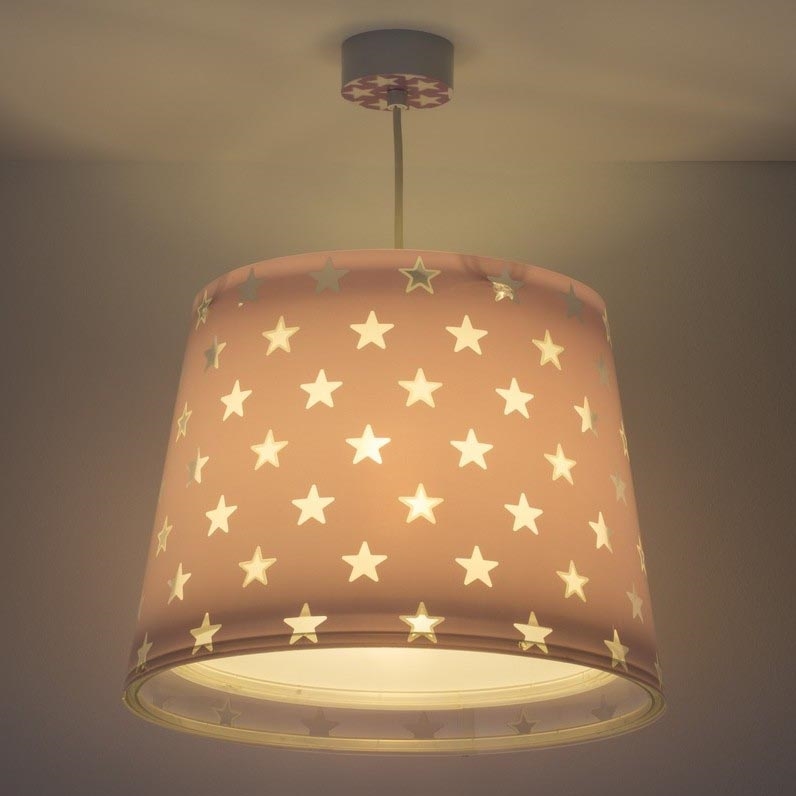 Dalber D-81212L - Lasten riipuskattokruunu narulla STARS 1xE27/60W/230V