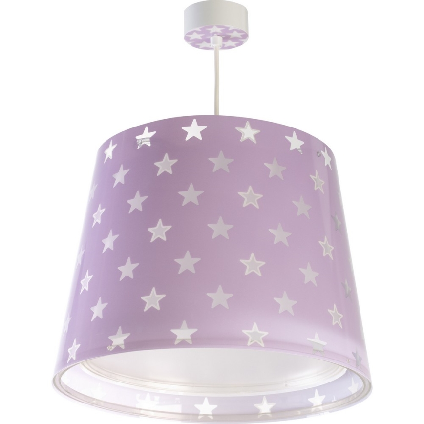 Dalber D-81212L - Lasten riipuskattokruunu narulla STARS 1xE27/60W/230V