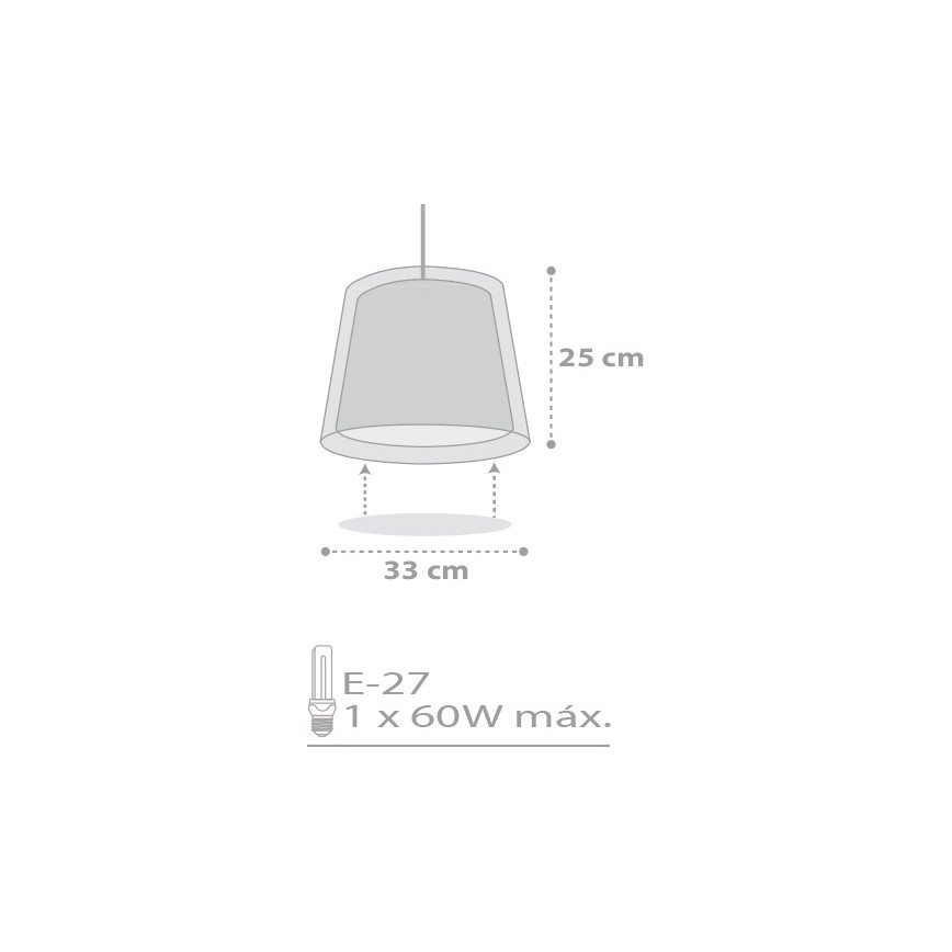 Dalber D-81212L - Lasten riipuskattokruunu narulla STARS 1xE27/60W/230V