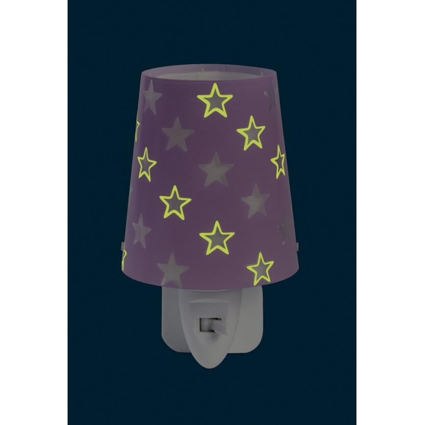 Dalber D-81215L - LED-yövalo STARS 1xE14/0,3W/230V