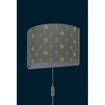 Dalber D-81218E - Lasten seinävalaisin STARS 1xE27/60W/230V
