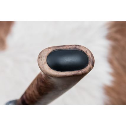 Damaskos metsästysveitsi 13 cm poppeli/eebenpuu