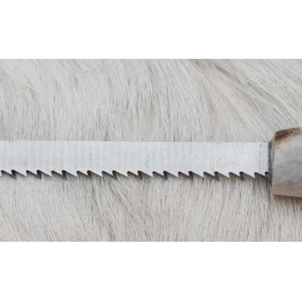 Damaskos metsästysveitsi minisahalla 11 cm poronsarvet
