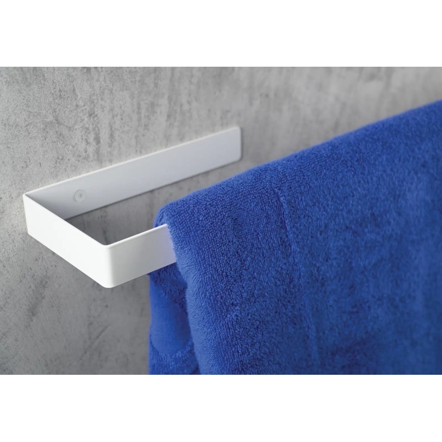 Deante ADM_A621 - MOKKO 60 cm seinäkiinnitteinen pyyheteline, valkoinen