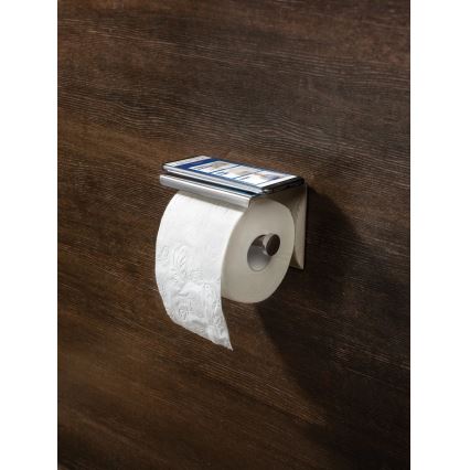Deante ADR_0221 - ROUND WC-paperiteline, kiiltävä kromi