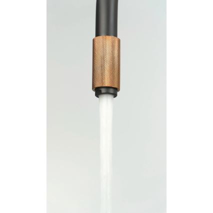 Deante BCA_B64M - Keittiöhana ASTER, musta/messinki