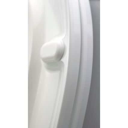 Deante CDJD6RPS - Seisova WC-istuin JASMIN-penkillä, keramiikka/valkoinen
