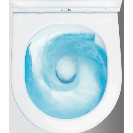 Deante CDJD6RPS - Seisova WC-istuin JASMIN-penkillä, keramiikka/valkoinen