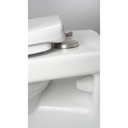Deante CMOD6SPW - Seinä wc-istuimella BORO keramiikka/valkoinen
