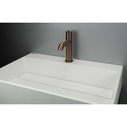 Deante CQR_AU6M - Työtasoallas CORREO 40x60 cm graniitti/alabasteri