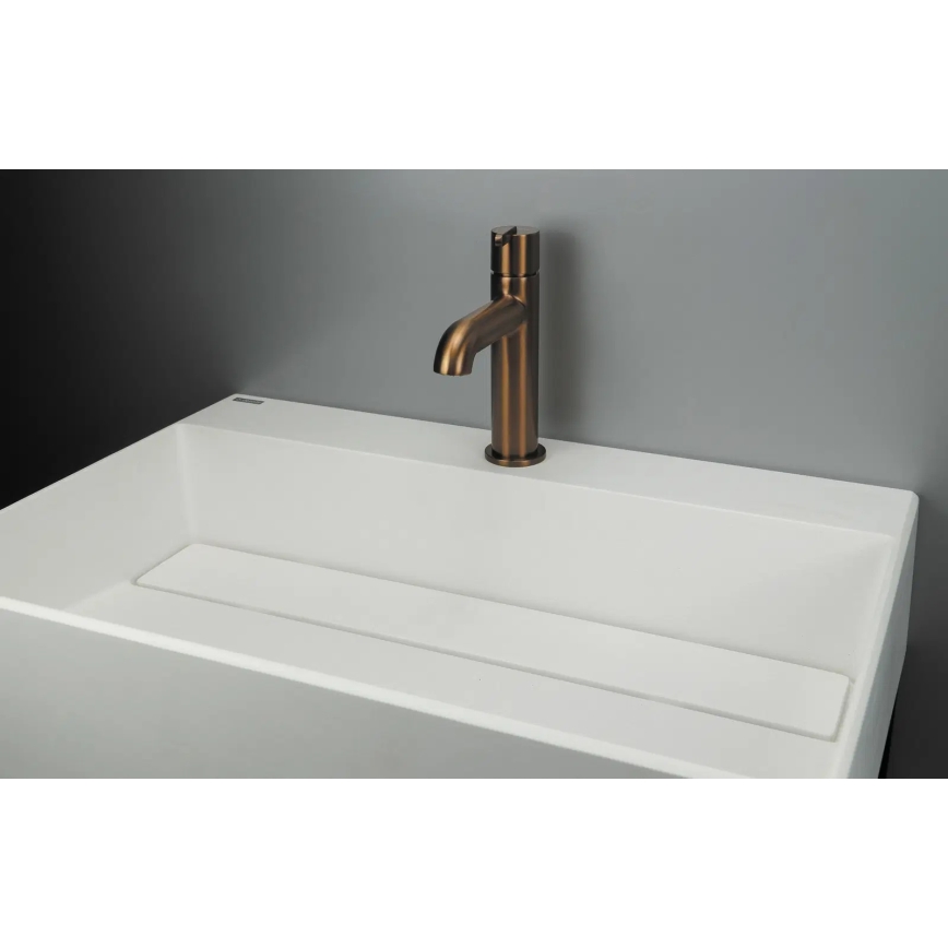 Deante CQR_AU6M - Työtasoallas CORREO 40x60 cm graniitti/alabasteri