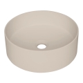 Deante CQS_5U4S - SILIA tasoon asennettava pesuallas, halkaisija 36 cm, graniitti/beige