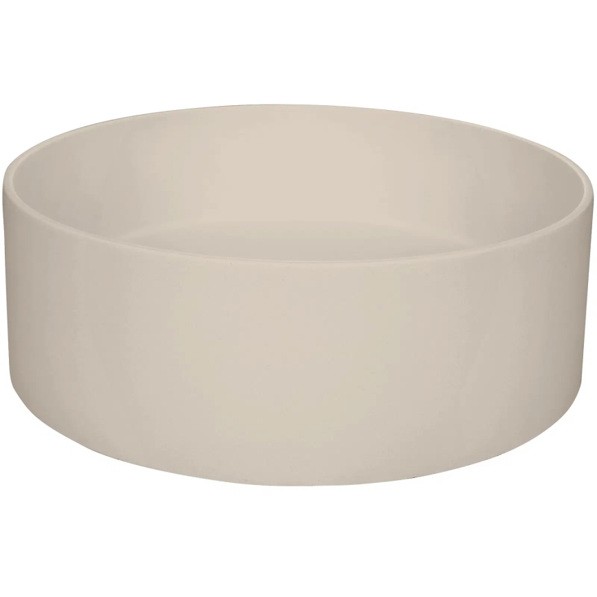 Deante CQS_5U4S - Työtasoallas SILIA halkaisija 36 cm graniitti/beige